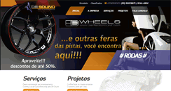 Desktop Screenshot of dbsound.com.br